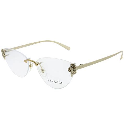 versace white frames|Versace optical frames for women.